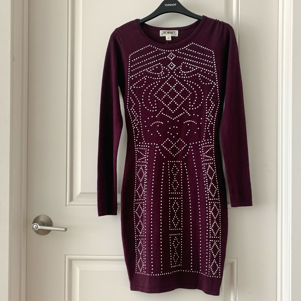 Say what? Mini dress
